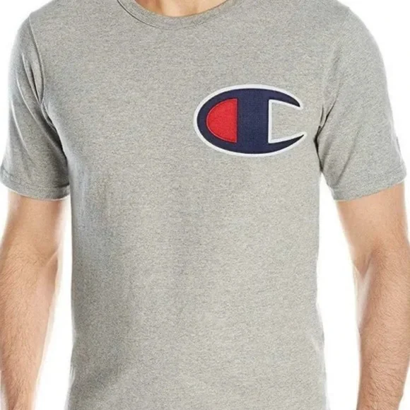 3/$19 Champion Heritage Big C Logo short sleeve T-shirt - Picture 3 of 13